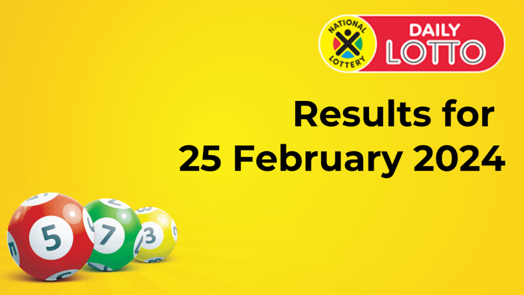 18 April 2025 Daily Lotto Results 18 April 2025 Daily Lotto Results