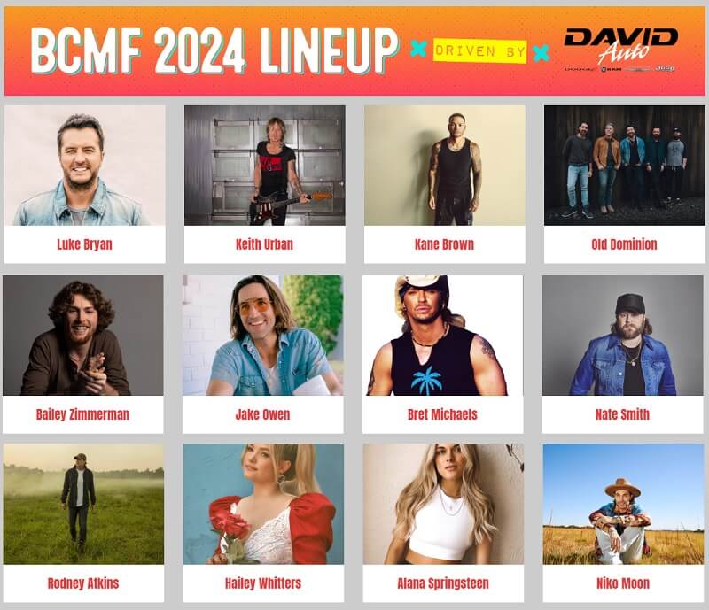 2025 Carolina Country Music Fest: Tickets No Longer Available 2025 Carolina Country Music Fest: Tickets No Longer Available