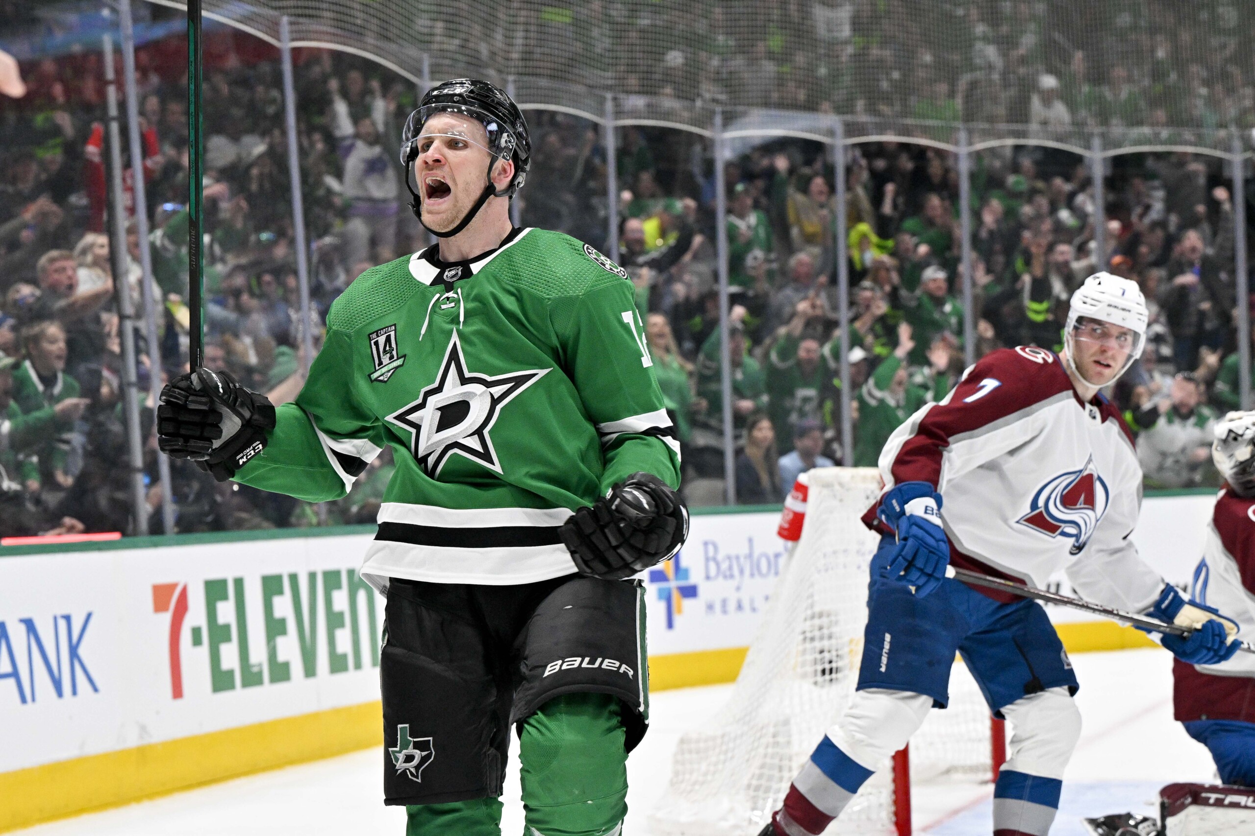 6-2 Rout: Johnston's Blazing-Fast Goal Fuels Stars' Playoff Win