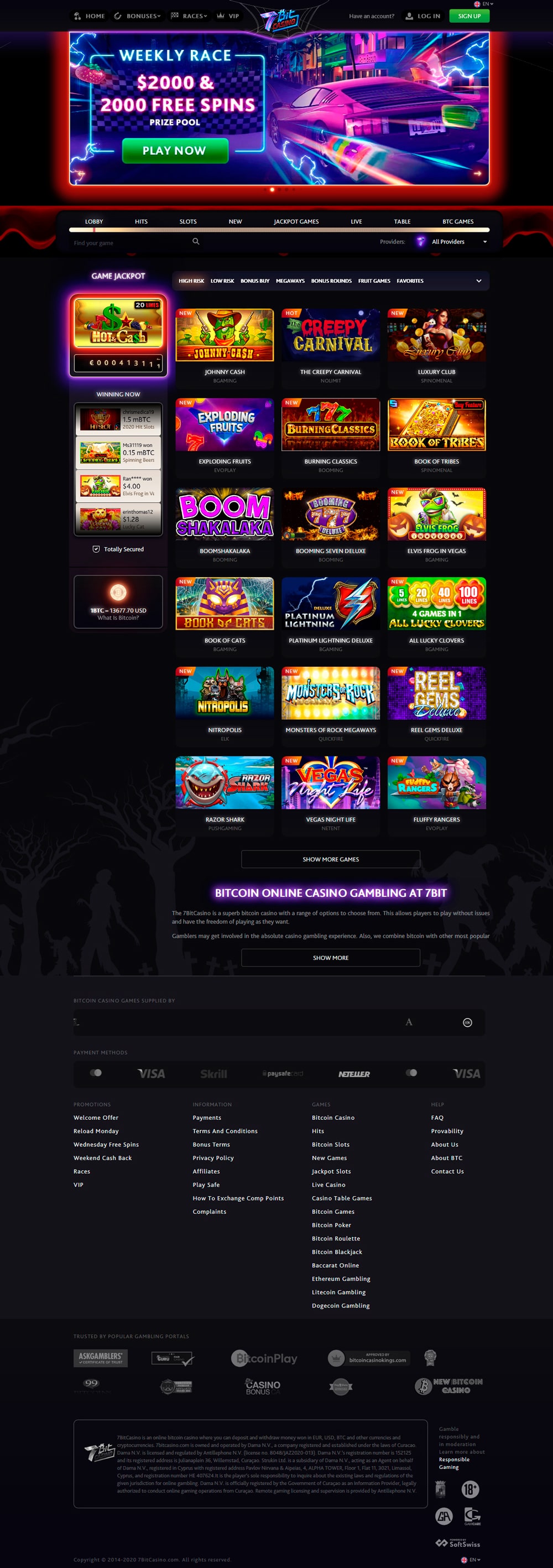 7Bit Casino: A Top-Rated Online Casino For New Zealand Players 7Bit Casino: A Top-Rated Online Casino For New Zealand Players
