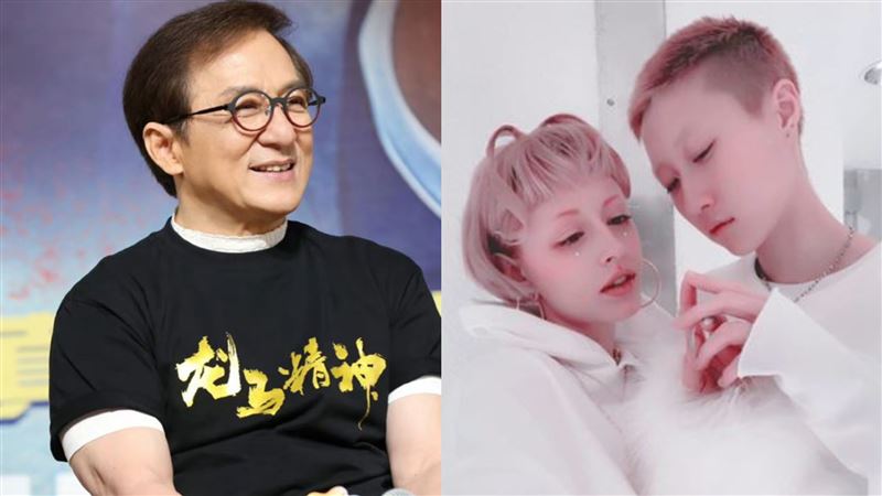 成龍71歲被女星擁抱照曝光,網友熱議「爺爺與孫女」 成龍71歲被女星擁抱照曝光,網友熱議「爺爺與孫女」
