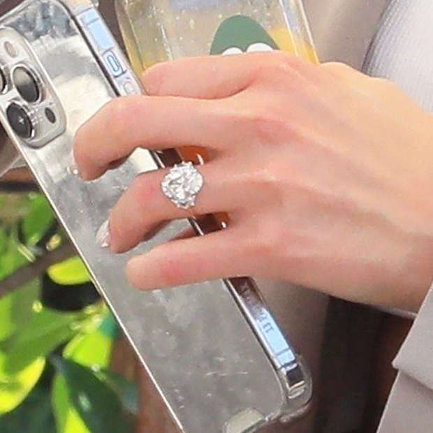 A Closer Look: Rihanna's Engagement Ring And Red Heel Outfit A Closer Look: Rihanna's Engagement Ring And Red Heel Outfit