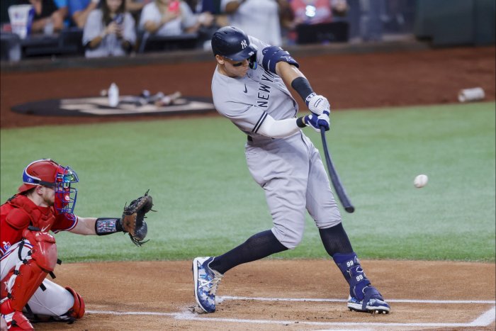 Aaron Judge's Three Home Runs Fuel Yankees' Record-Setting 9-Homer Game Aaron Judge's Three Home Runs Fuel Yankees' Record-Setting 9-Homer Game