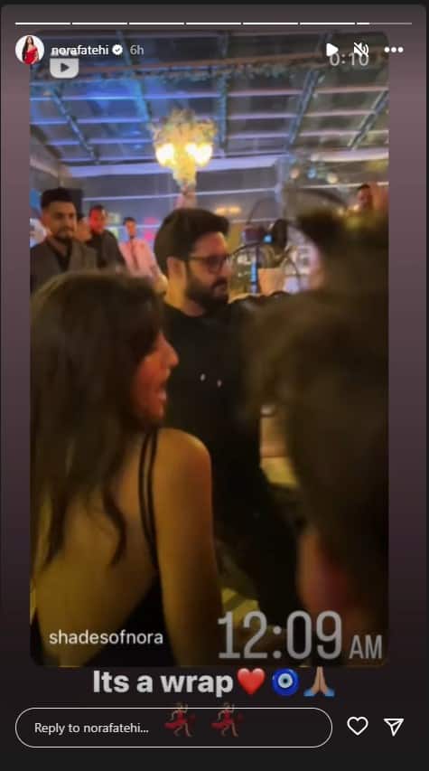 Abhishek Bachchan And Nora Fatehi: Inseparable? Aishwarya's Absence Sparks Speculation Abhishek Bachchan And Nora Fatehi: Inseparable? Aishwarya's Absence Sparks Speculation
