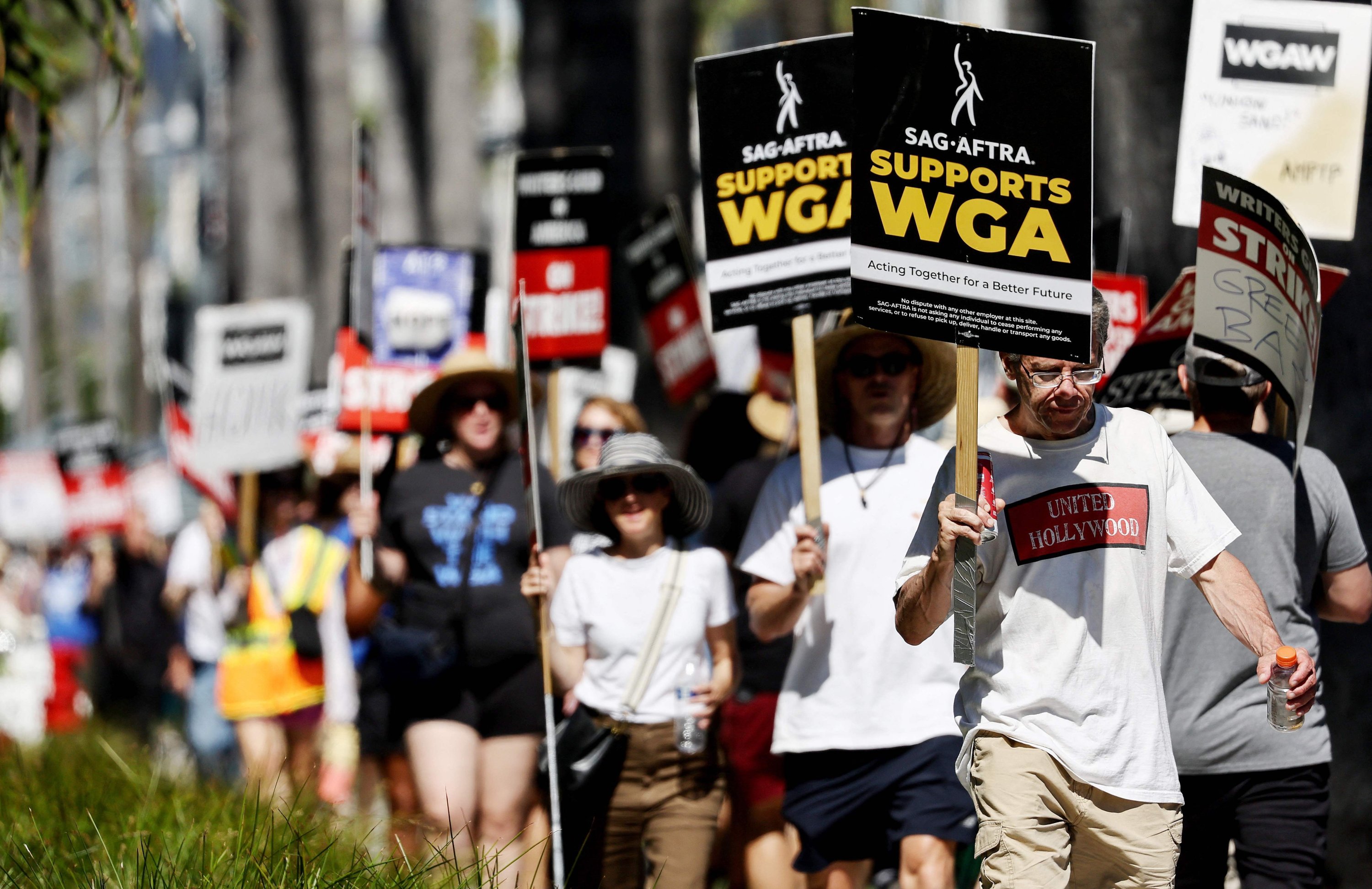 Actors And Writers Strike: Hollywood Faces Unprecedented Production Shutdown Actors And Writers Strike: Hollywood Faces Unprecedented Production Shutdown