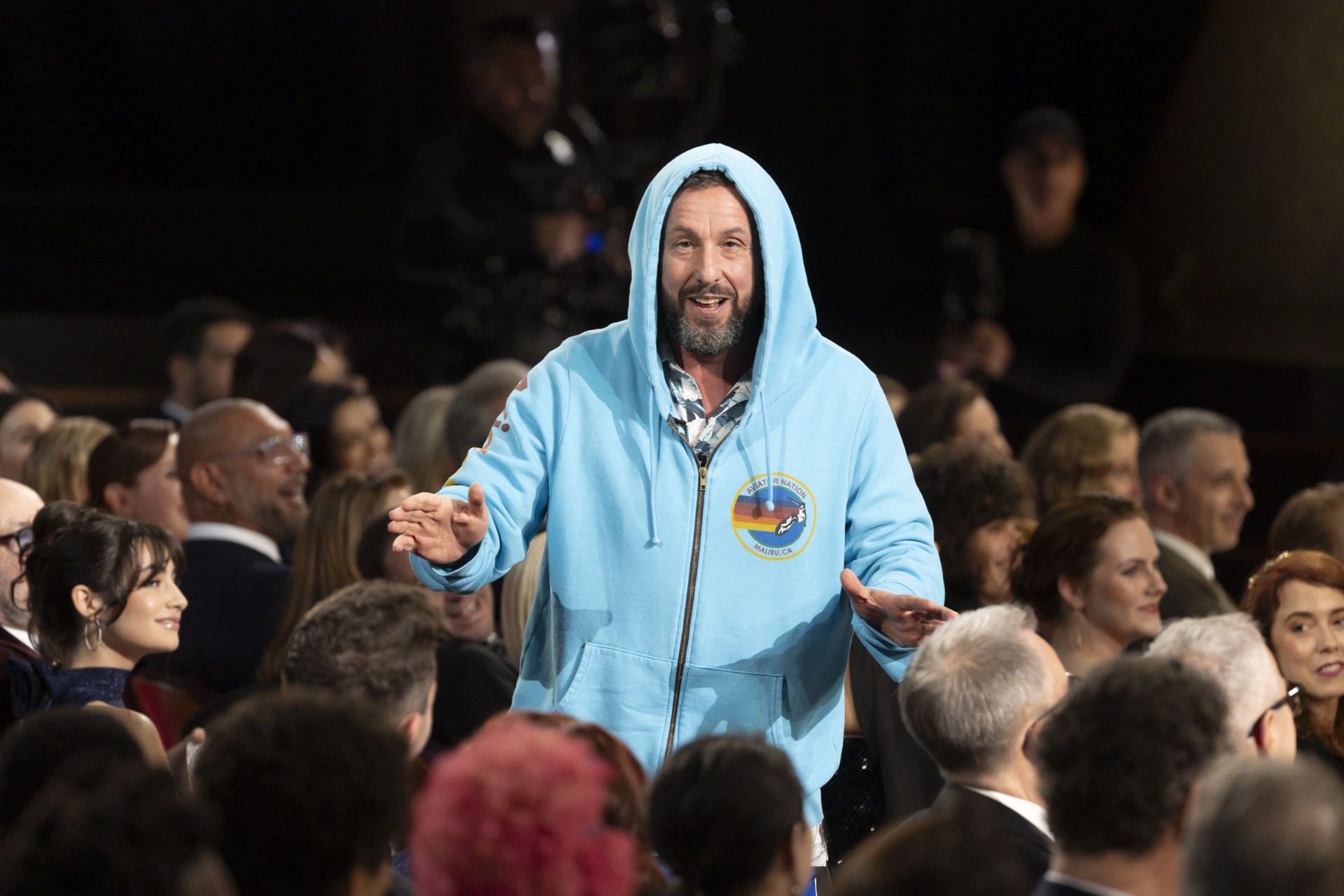 Adam Sandler At The Oscars 2025: Decoding The Cameo, Outfit, And Timothée Chalamet Moment Adam Sandler At The Oscars 2025: Decoding The Cameo, Outfit, And Timothée Chalamet Moment