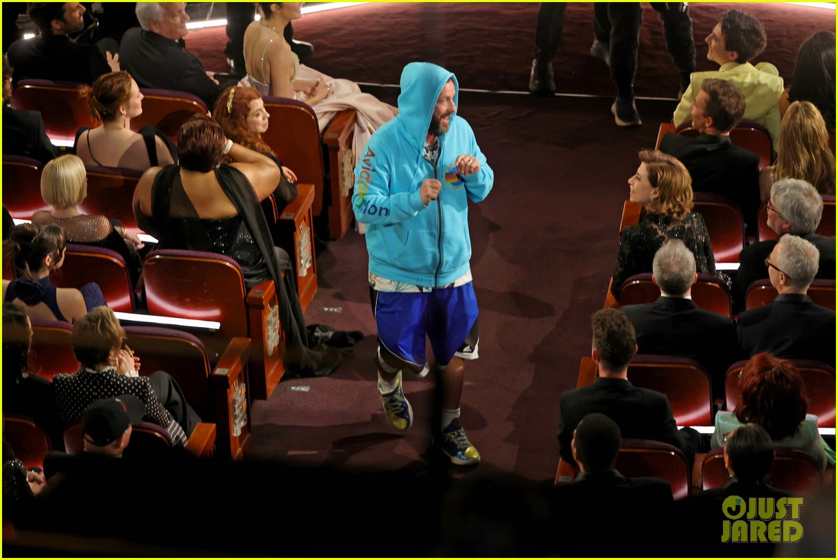 Adam Sandler's Unexpected Oscars 2025 Cameo: Analyzing The Outfit, Jokes, And Hug With Timothée Chalamet Adam Sandler's Unexpected Oscars 2025 Cameo: Analyzing The Outfit, Jokes, And Hug With Timothée Chalamet