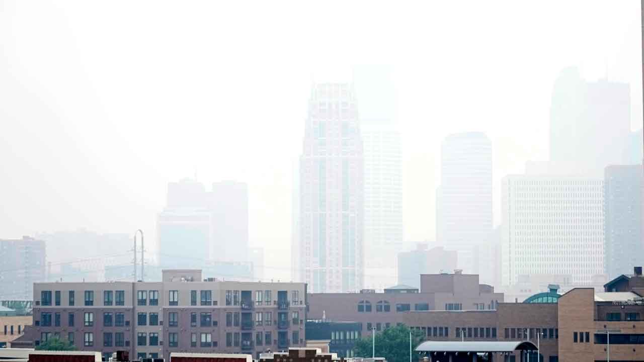 Air Quality Alert: Minnesota Suffers From Canadian Wildfires Air Quality Alert: Minnesota Suffers From Canadian Wildfires