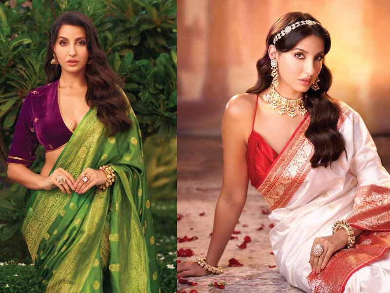 All-Black Elegance: Nora Fatehi's Billboard Appearance All-Black Elegance: Nora Fatehi's Billboard Appearance