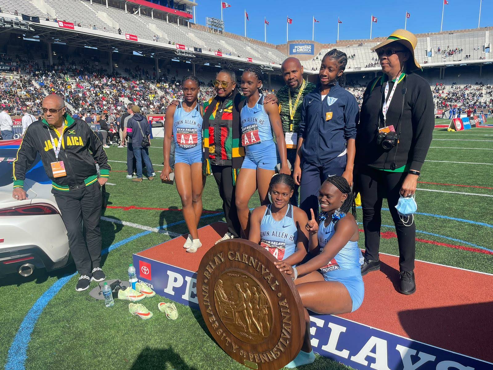 Allentown Boys Shatter Penn Relays Record With Sub-43 4x100m Time Allentown Boys Shatter Penn Relays Record With Sub-43 4x100m Time