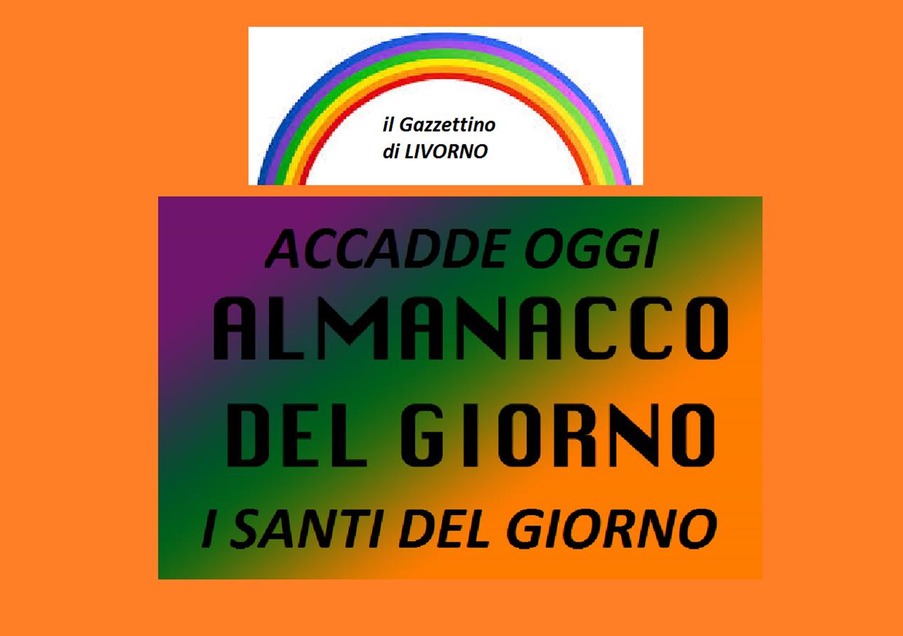 Almanacco Di Oggi, 20 Maggio: Cosa È Successo, Compleanni E Santo Almanacco Di Oggi, 20 Maggio: Cosa È Successo, Compleanni E Santo