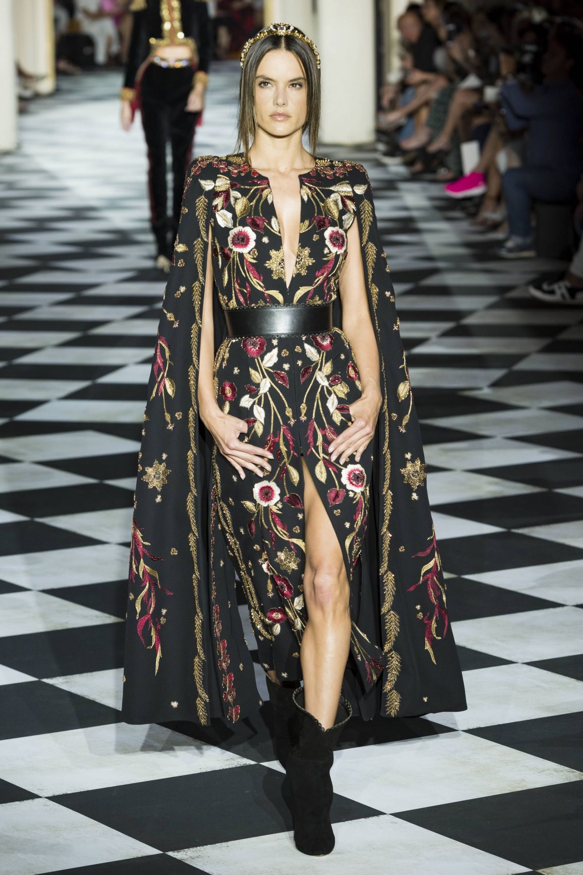 Amira Al-Zuhair's Stunning Zimmermann Walk At Paris Fashion Week Amira Al-Zuhair's Stunning Zimmermann Walk At Paris Fashion Week
