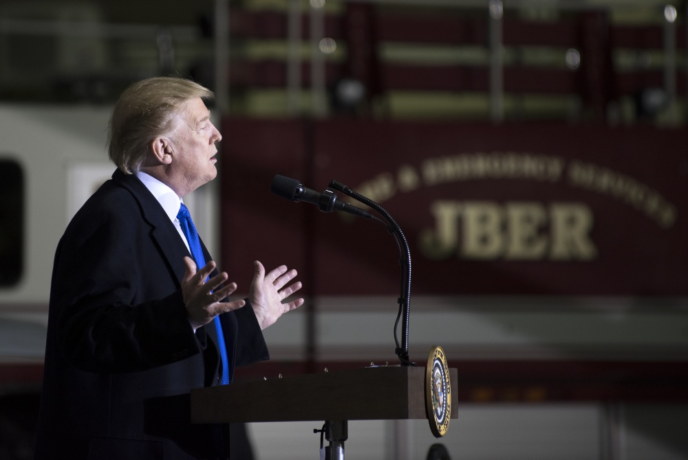 Anchorage Witnesses Second Major Anti-Trump Protest In Two Weeks Anchorage Witnesses Second Major Anti-Trump Protest In Two Weeks