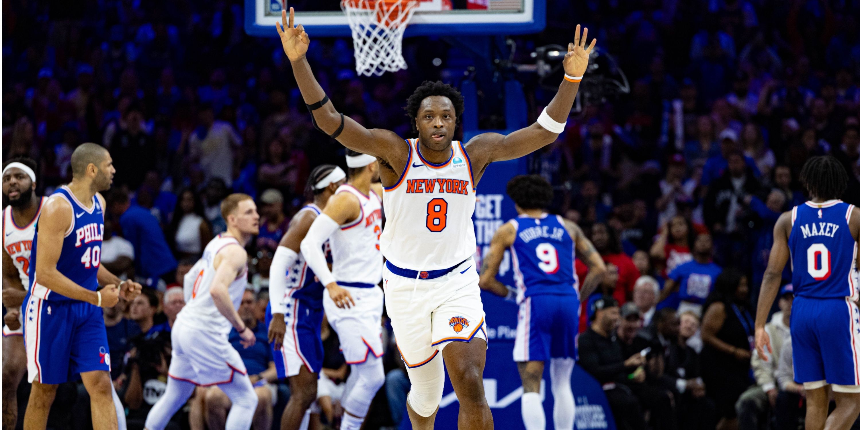 Anunoby (27 Puntos) Clave En Triunfo De Knicks Ante 76ers Anunoby (27 Puntos) Clave En Triunfo De Knicks Ante 76ers
