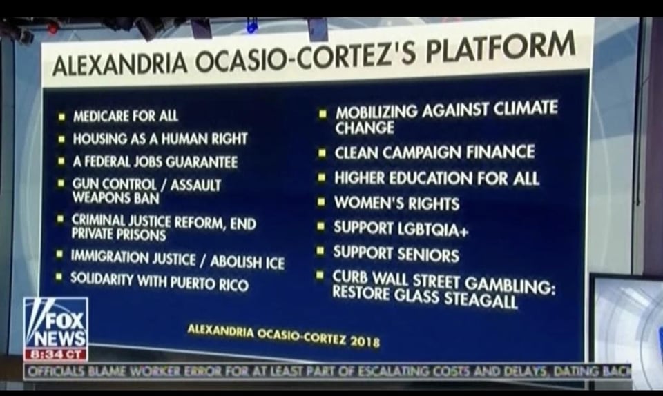AOC's Fiery Response To Trump Coverage On Fox News AOC's Fiery Response To Trump Coverage On Fox News