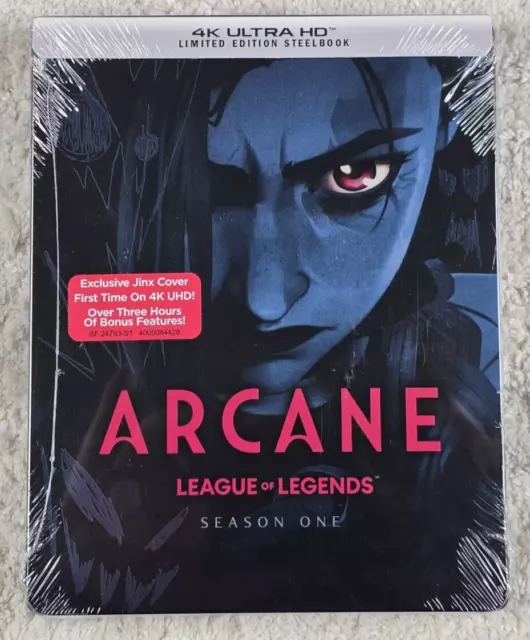 Arcane League Of Legends 4K Blu-ray Steelbook: 50% Off Amazon Deal