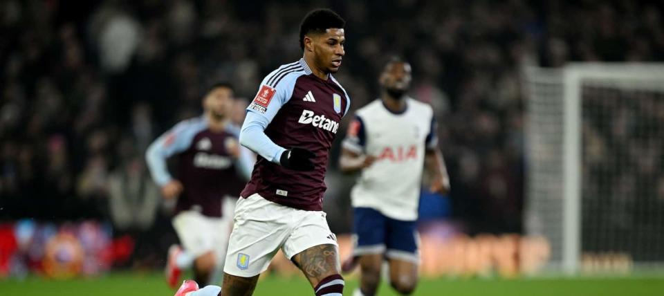 Aston Villa's Rashford Shines In FA Cup Rout Of Preston Aston Villa's Rashford Shines In FA Cup Rout Of Preston