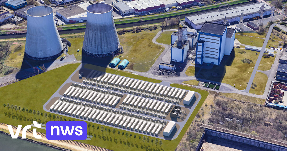 Au Roeulx: Eneco Lance Son Immense Parc De Batteries En Belgique Au Roeulx: Eneco Lance Son Immense Parc De Batteries En Belgique