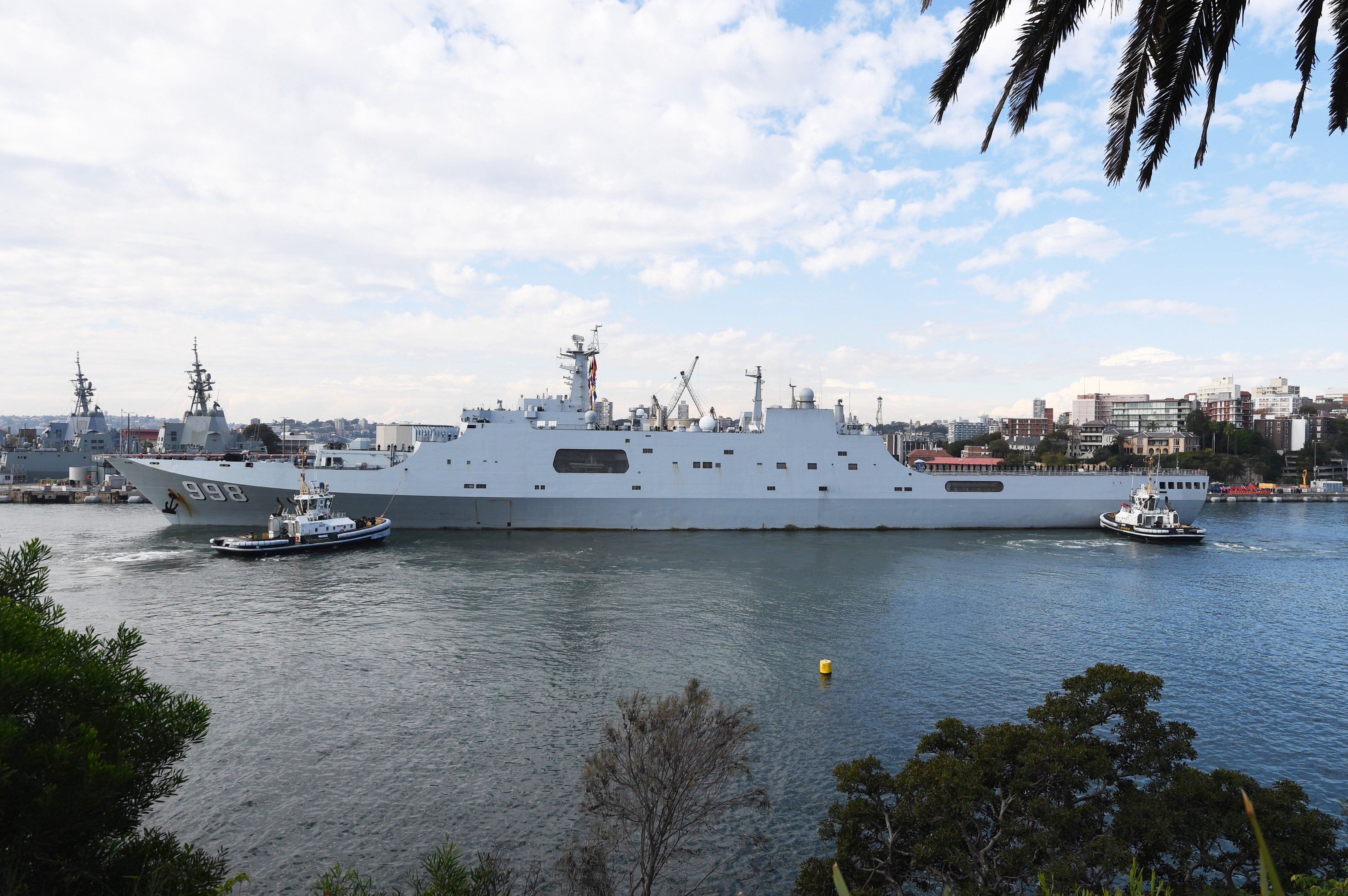 Australian Officials Address Growing Presence Of Chinese Ships Near Sydney Harbour Australian Officials Address Growing Presence Of Chinese Ships Near Sydney Harbour