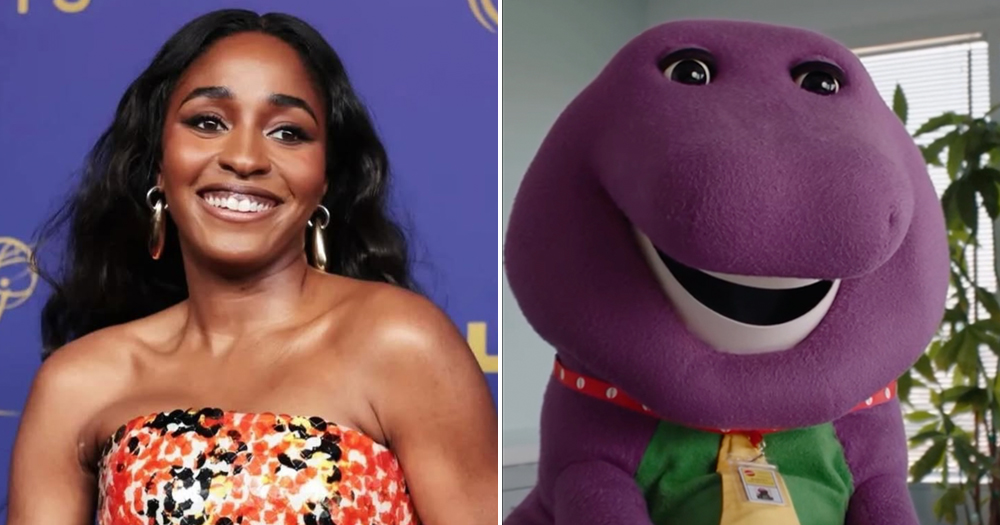Ayo Edebiri In Talks To Write And Star In Barney Live-Action Movie Ayo Edebiri In Talks To Write And Star In Barney Live-Action Movie
