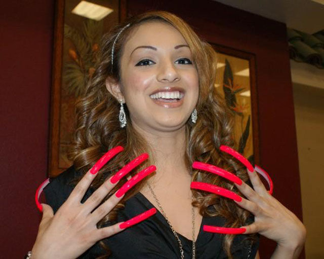 Beauty School: Mastering The Art Of Extra-Long Nails Beauty School: Mastering The Art Of Extra-Long Nails