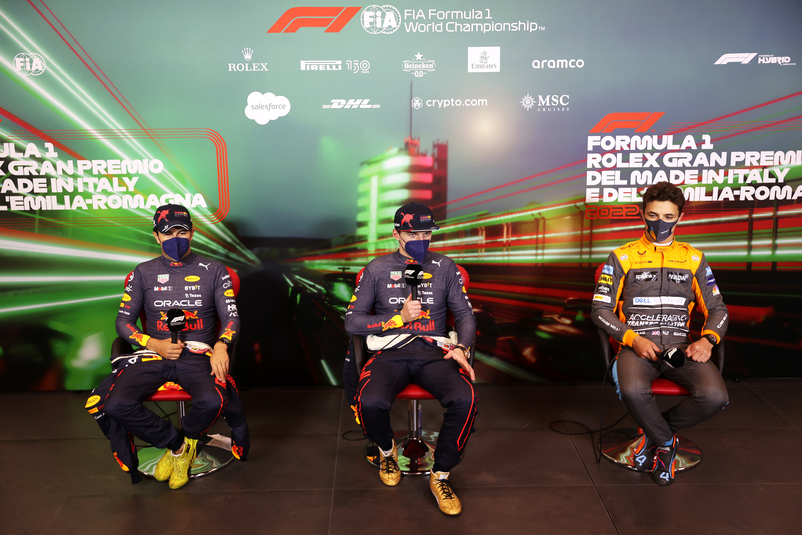 Behind The Scenes Of The F1 Drivers' Press Conference