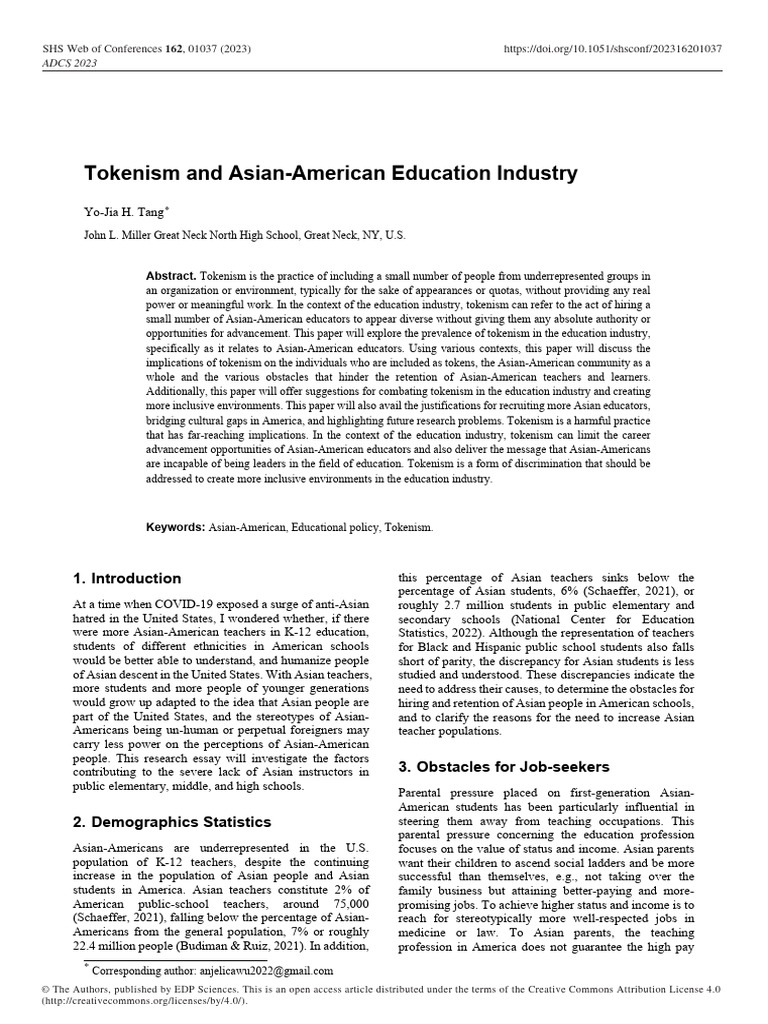 Beyond Tokenism: The Fight For True Representation In Asian And Asian American Media Beyond Tokenism: The Fight For True Representation In Asian And Asian American Media