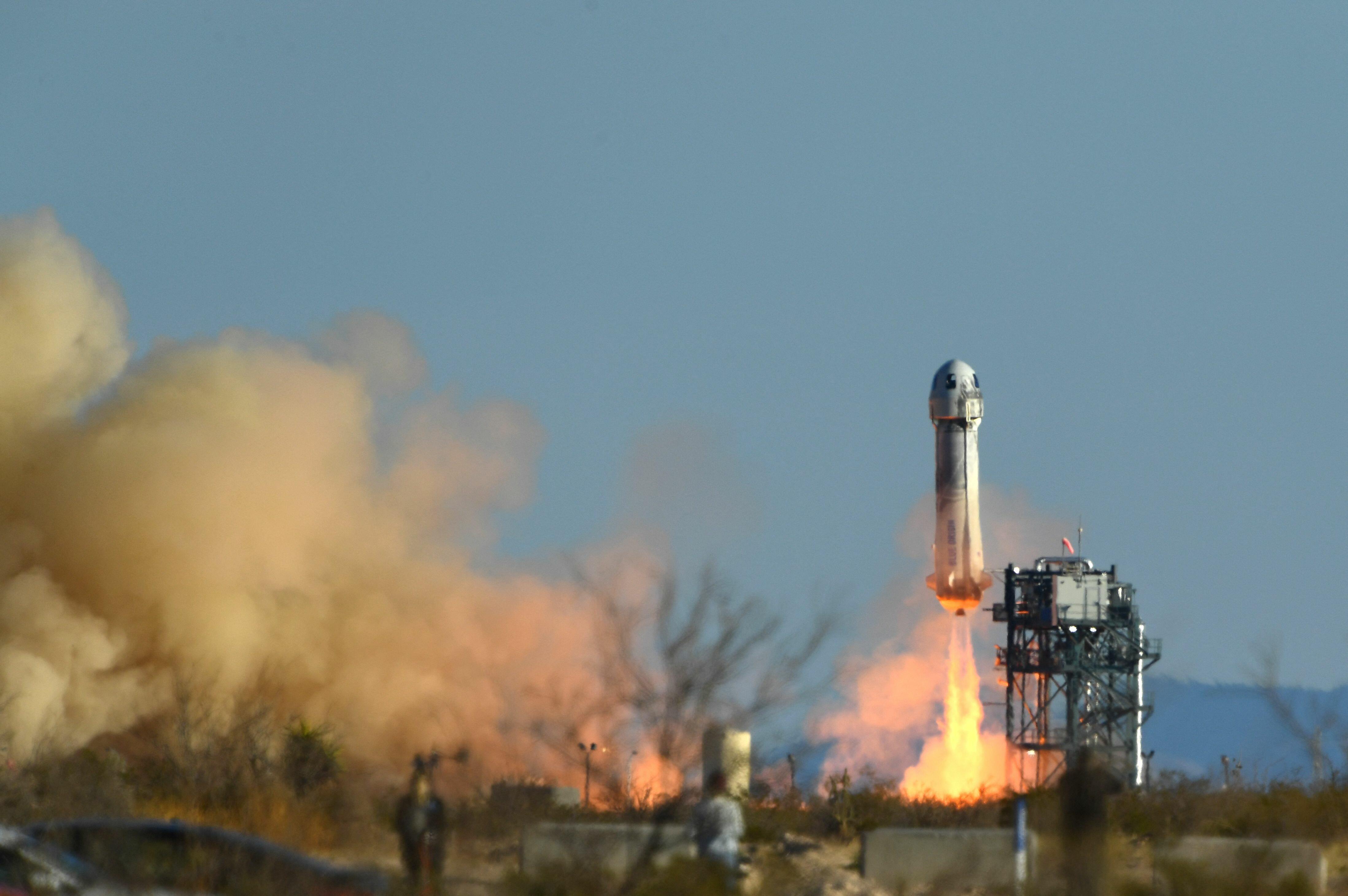 Blue Origin Scraps Rocket Launch Due To Subsystem Problem Blue Origin Scraps Rocket Launch Due To Subsystem Problem