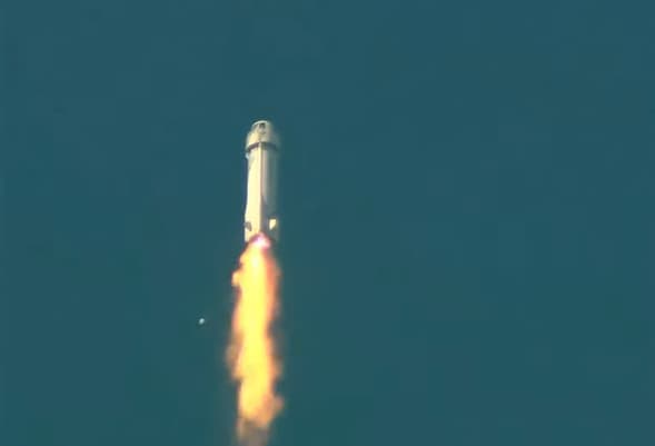 Blue Origin Scraps Rocket Launch Due To Technical Issue Blue Origin Scraps Rocket Launch Due To Technical Issue