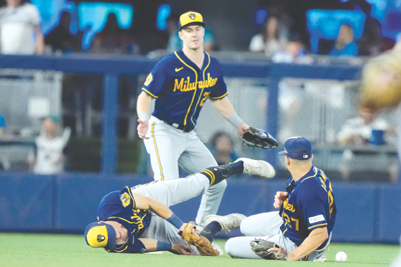 Brewers' Record-Setting Nine Stolen Bases Lead To Dominant Win Against A's Brewers' Record-Setting Nine Stolen Bases Lead To Dominant Win Against A's
