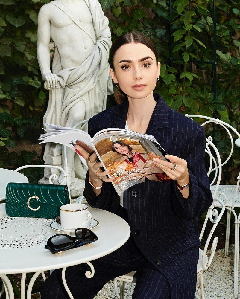 Calvin Klein's New Campaign: Lily Collins' Stunning Photos Calvin Klein's New Campaign: Lily Collins' Stunning Photos