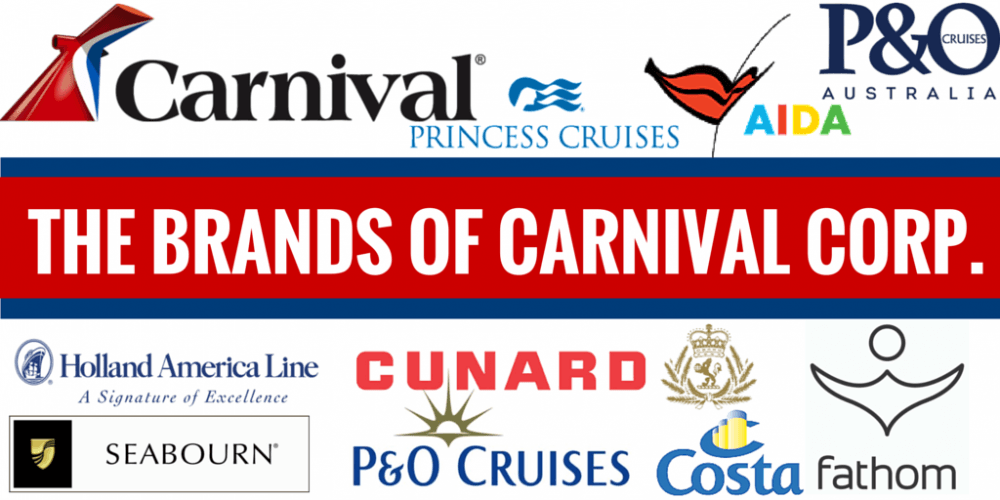 Carnival Corporation Brands: A Complete List Of Cruise Lines