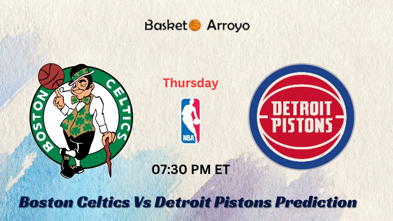 Celtics Vs. Pistons Prediction: Will Boston Win Again? Celtics Vs. Pistons Prediction: Will Boston Win Again?