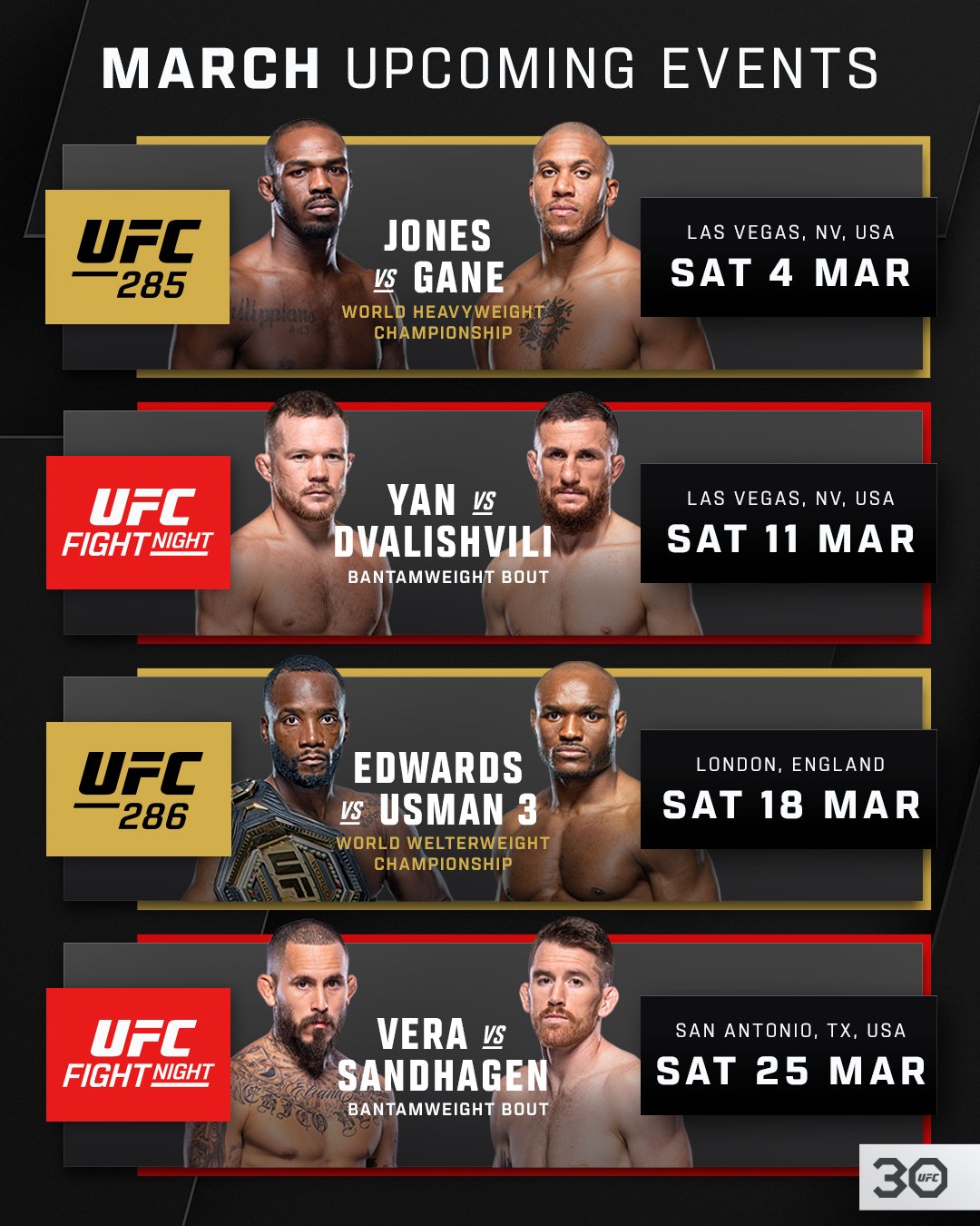 Complete UFC Schedule: May 2025 Events Featuring UFC 315 Complete UFC Schedule: May 2025 Events Featuring UFC 315