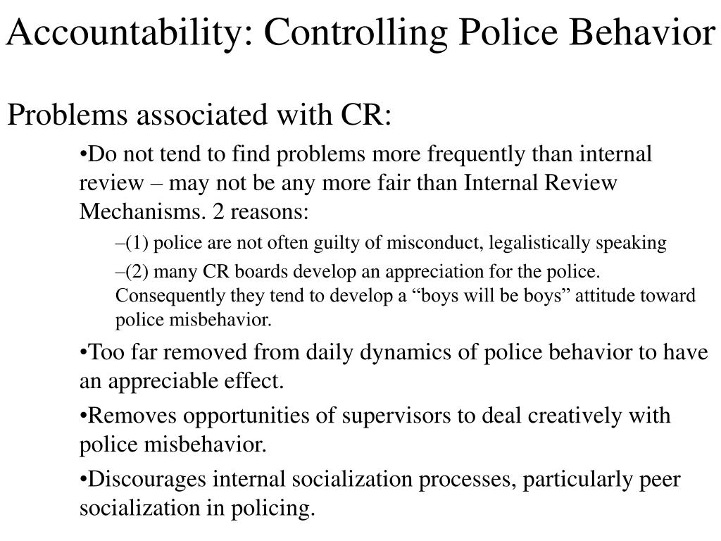 Concerns Mount Over Police Accountability Review Process