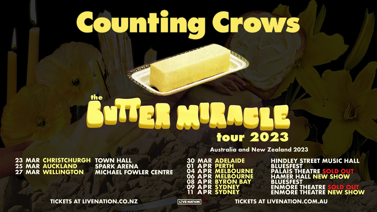 Counting Crows: Las Vegas Strip Concert Announced Counting Crows: Las Vegas Strip Concert Announced