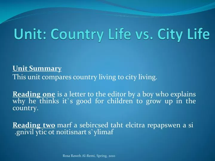 Country Living Vs. City Life: Making The Right Choice For Your Escape Country Living Vs. City Life: Making The Right Choice For Your Escape