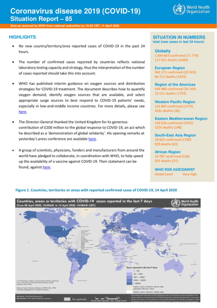 COVID-19 Situation Report: India Experiences Gradual Increase In Cases COVID-19 Situation Report: India Experiences Gradual Increase In Cases