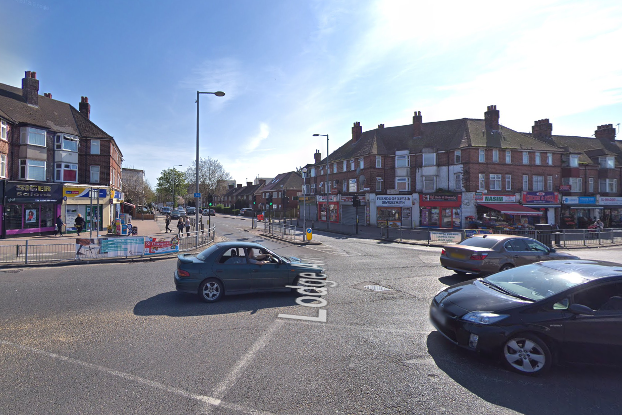 Dagenham Car Crash: Vehicle Overturns On Whalebone Lane South Dagenham Car Crash: Vehicle Overturns On Whalebone Lane South
