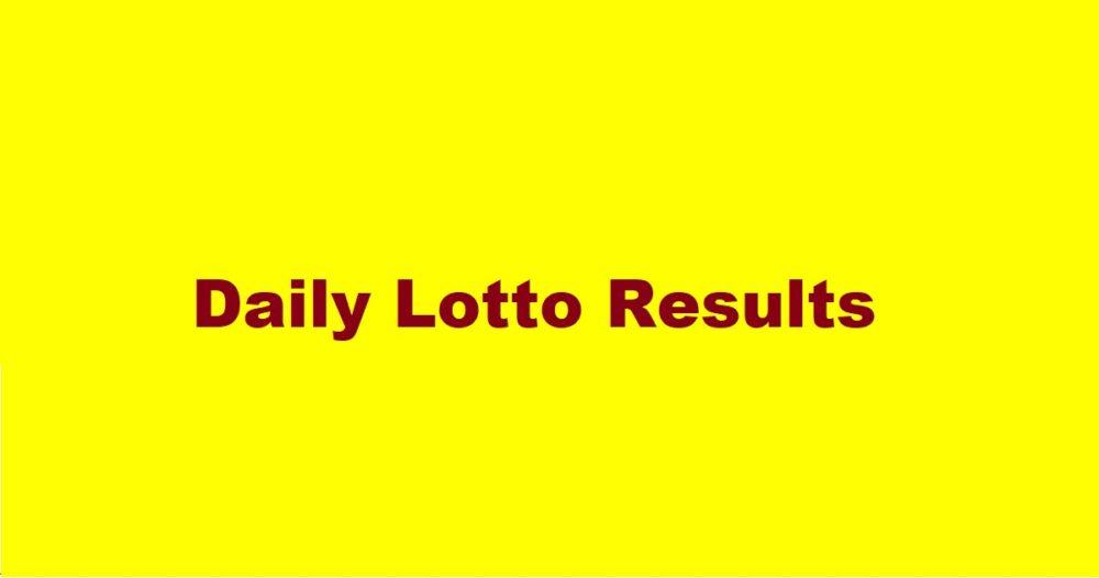 Daily Lotto Results Wednesday, 16 April 2025 Daily Lotto Results Wednesday, 16 April 2025