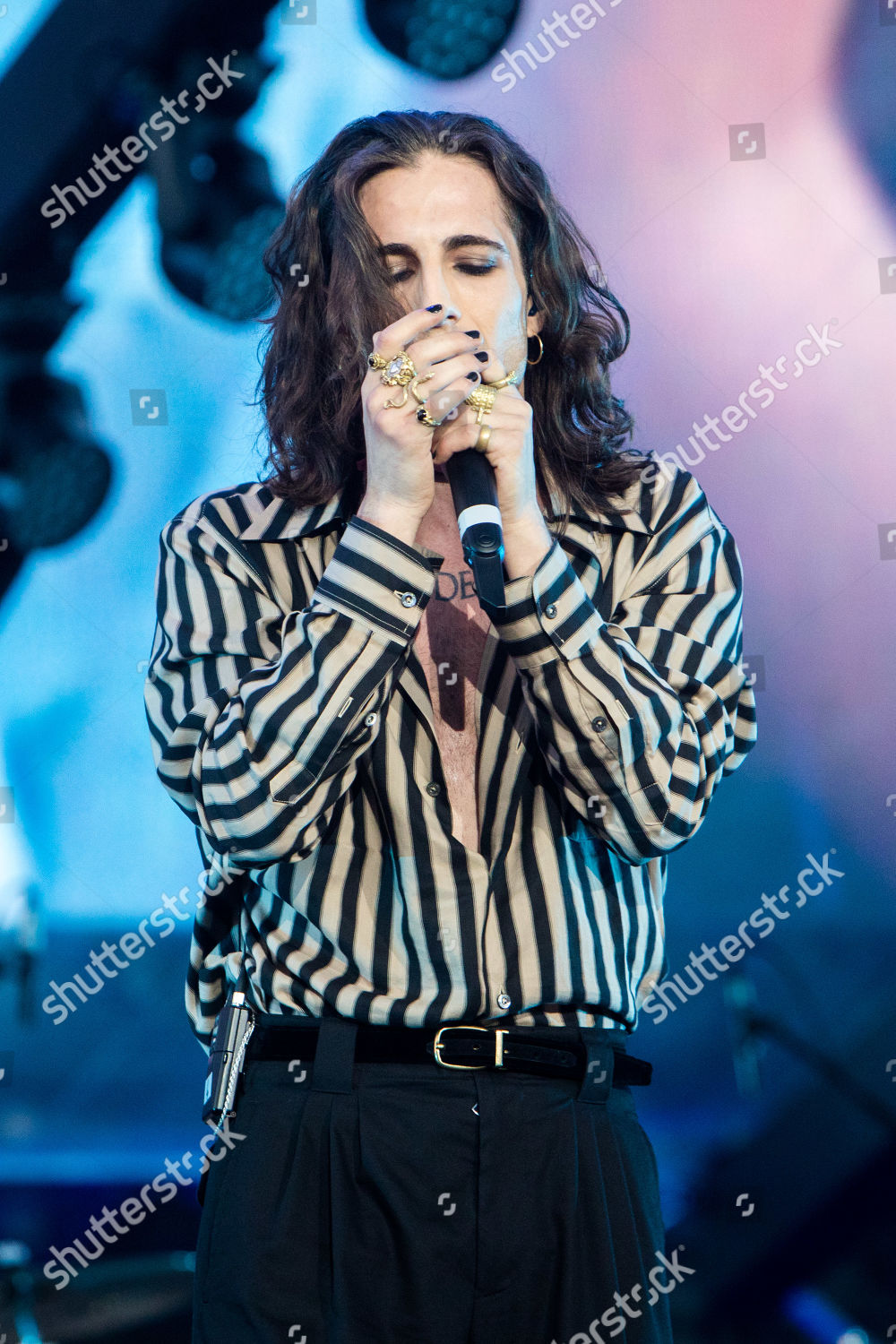 Damiano David (Måneskin) Performs Live On Jimmy Kimmel - Radio 94.5 Damiano David (Måneskin) Performs Live On Jimmy Kimmel - Radio 94.5