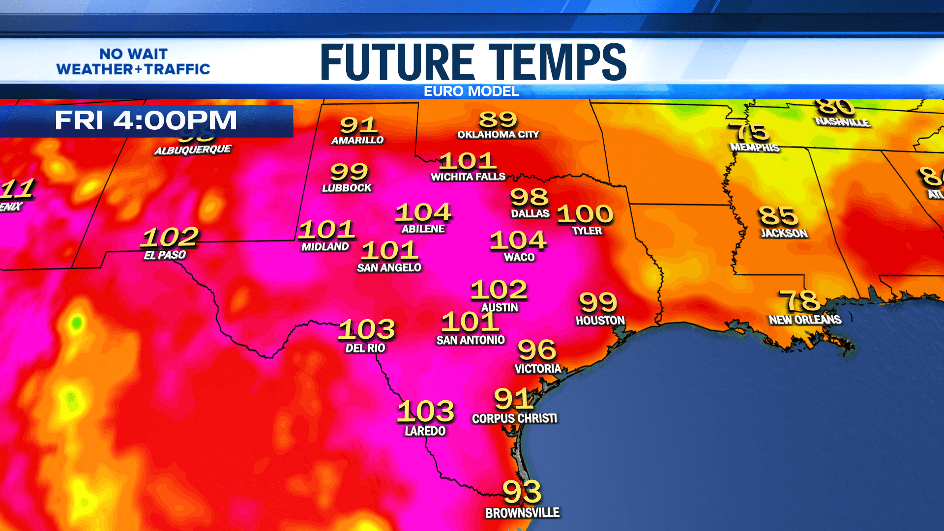 Dangerous Heat: Texas Issues Warning For 111-Degree Temperatures Dangerous Heat: Texas Issues Warning For 111-Degree Temperatures