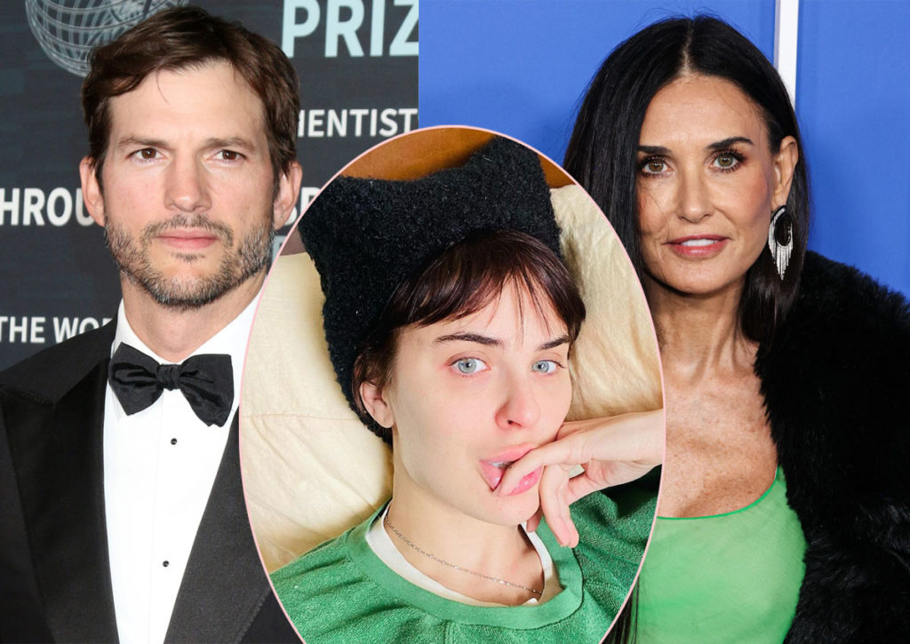 Demi Moore's Daughter's Cryptic Ashton Kutcher Comment: Regret And Fallout Demi Moore's Daughter's Cryptic Ashton Kutcher Comment: Regret And Fallout