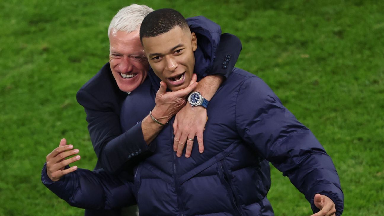 Deschamps Praises Mbappé's Performance And Leadership After Croatia Victory Deschamps Praises Mbappé's Performance And Leadership After Croatia Victory