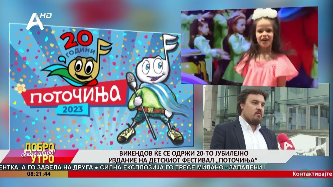 Детскиот Фестивал „Поточиња“: Празник На Творчеството И Хуманоста Детскиот Фестивал „Поточиња“: Празник На Творчеството И Хуманоста