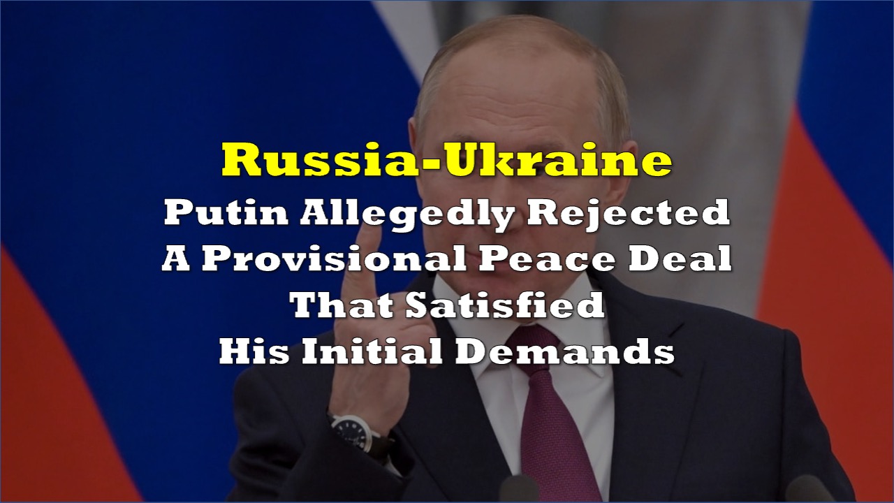 Did Putin's Peace Talks Proposal Backfire? A Diplomatic Analysis Did Putin's Peace Talks Proposal Backfire? A Diplomatic Analysis