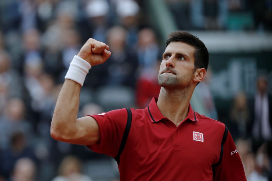 Djokovic Triumphant In French Open Opener Djokovic Triumphant In French Open Opener
