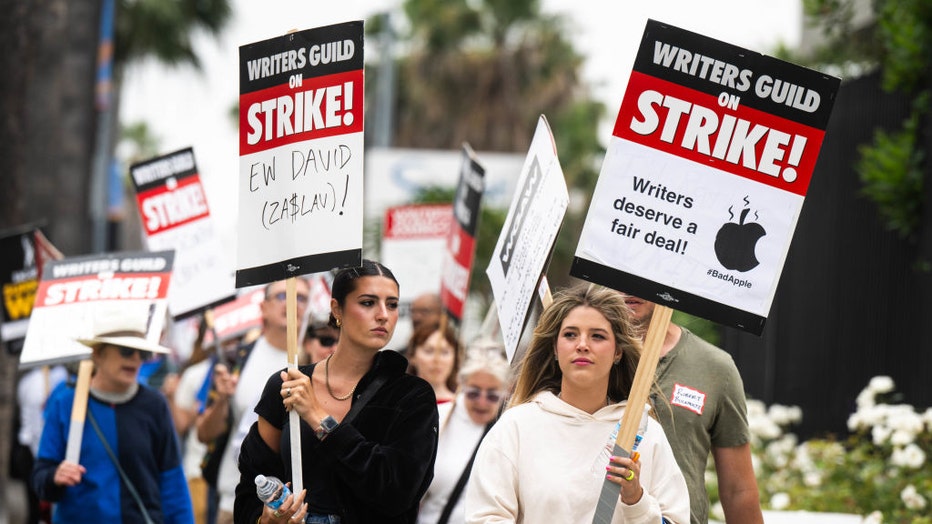 Double Trouble In Hollywood: The Writers' And Actors' Strike Double Trouble In Hollywood: The Writers' And Actors' Strike