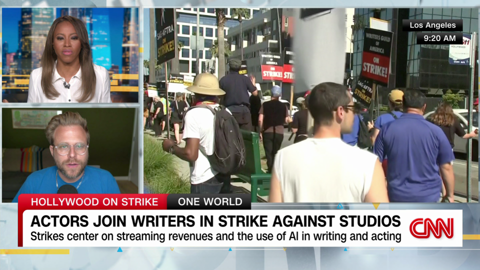 Double Trouble In Hollywood: Writers And Actors Strike Simultaneously Double Trouble In Hollywood: Writers And Actors Strike Simultaneously