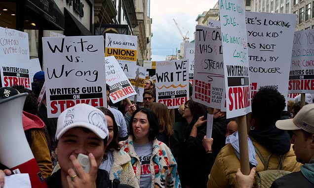 Double Trouble In Hollywood: Writers' And Actors' Strikes Halt Production Double Trouble In Hollywood: Writers' And Actors' Strikes Halt Production